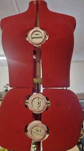 Singer mannequin dress red - ,