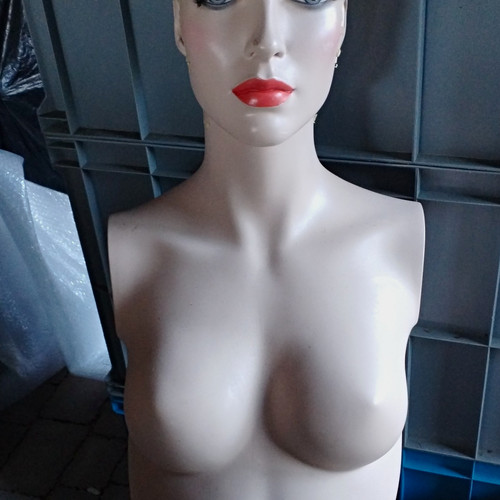 Beige female mannequin torso - female,