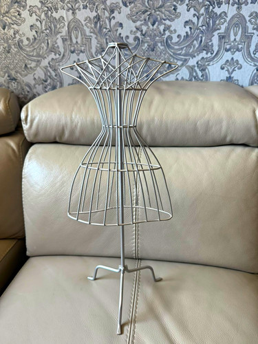 Silver wrought iron female - silver,