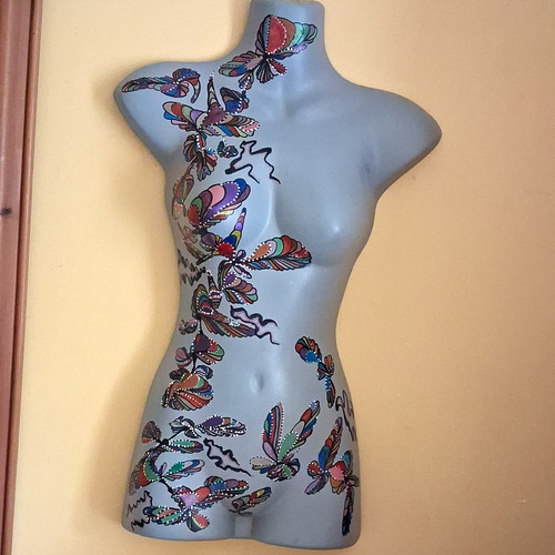 Half female mannequin torso - mannequin,