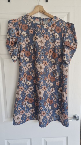 Floral dress form - form, xl
