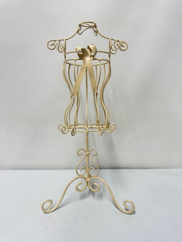 Vintage metal dress form - dress,