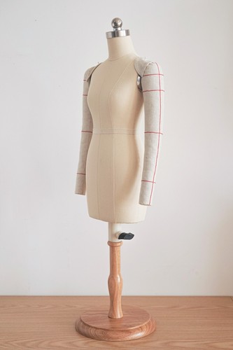 Half scale dress form with - half-scale,